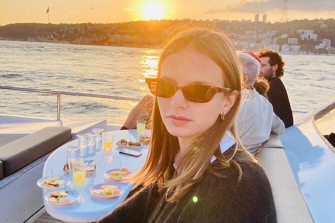 Istanbul Bosphorus Sunset Cruise on Luxury Yacht - Rumeli Fortress and the Narrowest Part of the Strait