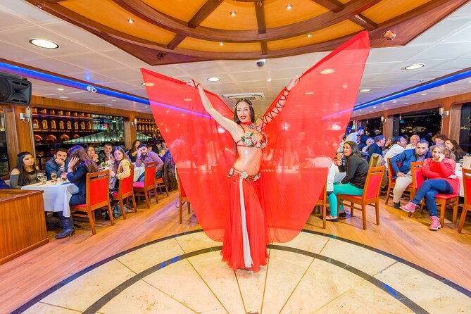 ISTANBUL: Dinner Cruise On The Bosphorus with Turkish night show - Rumeli Fortress and the northern Bosphorus