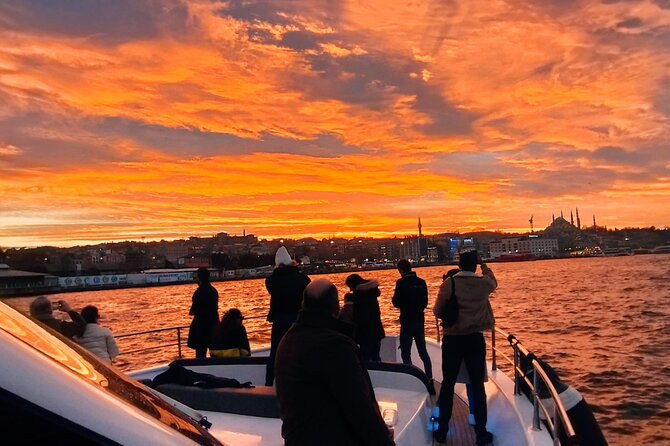 Istanbul Sunset Cruise on the Bosphorus - Food, drinks, blankets, and the boat itself