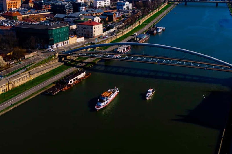 Krakow: Vistula River Sightseeing Cruise with Audio Guide - Manggha Centre and Church on the Rock