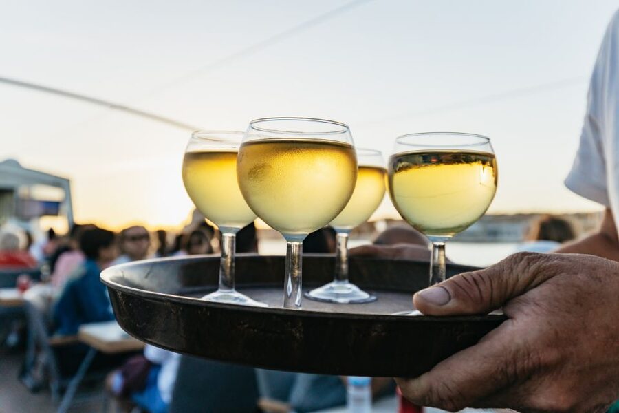 Lisbon: Sunset Cruise with Welcome Drink and Snacks - The audio guide and what it does not replace