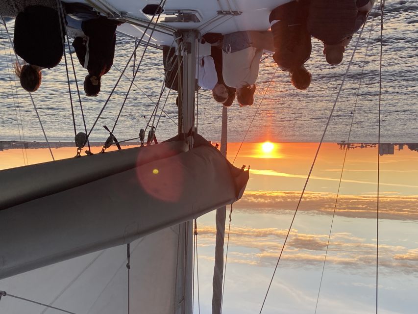 Lisbon: Tagus River Sailboat City Cruise - Under the 25 de Abril Bridge