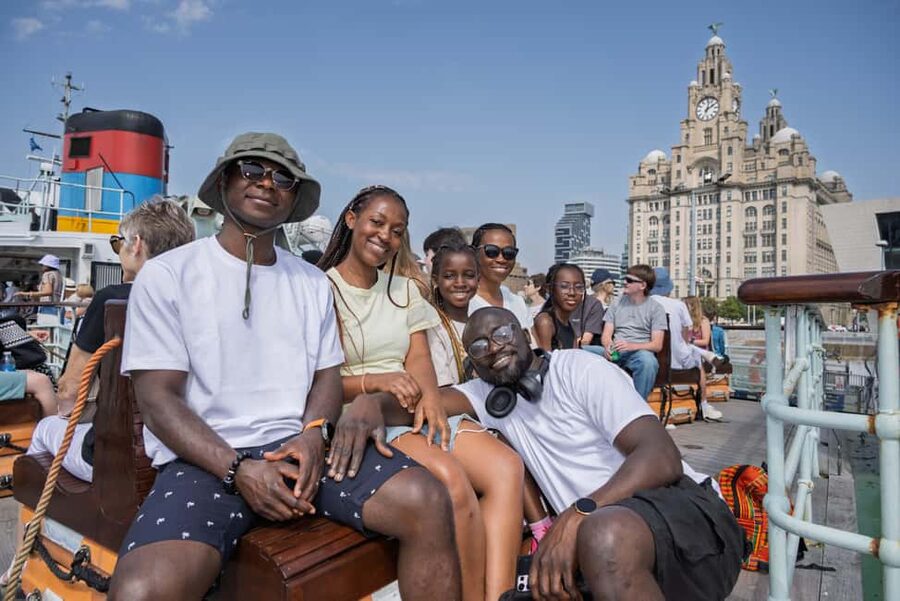 Liverpool: Sightseeing River Cruise on the Mersey River - Royal Albert Dock from the water