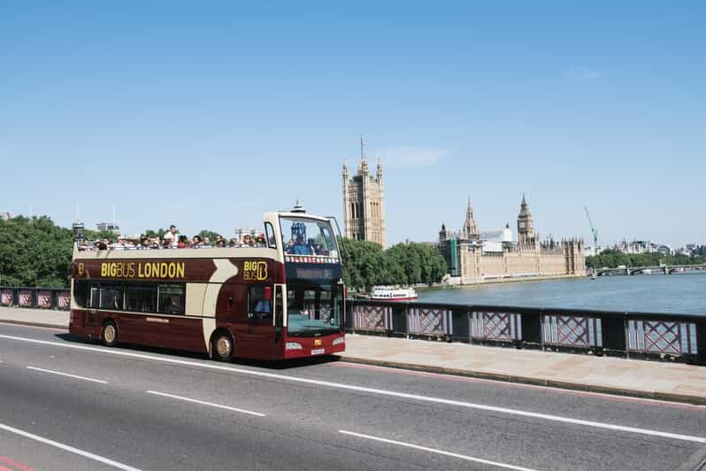London: Big Bus Hop-on, Hop-off with Optional River Cruise - The Red Route covers London’s essential sights
