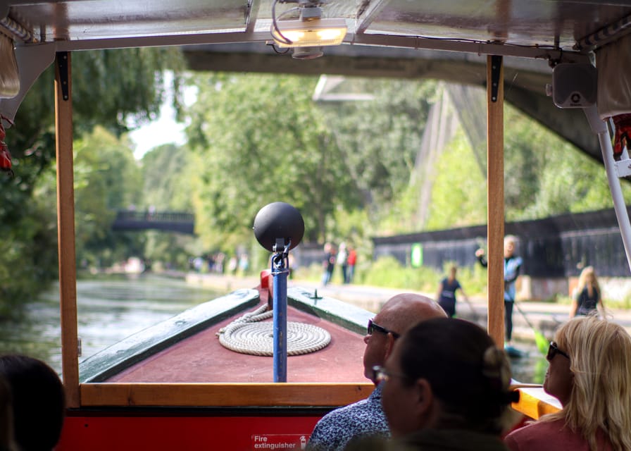 London: Canal Boat Ride on Camden Lock - From Camden Market crowds to the canal