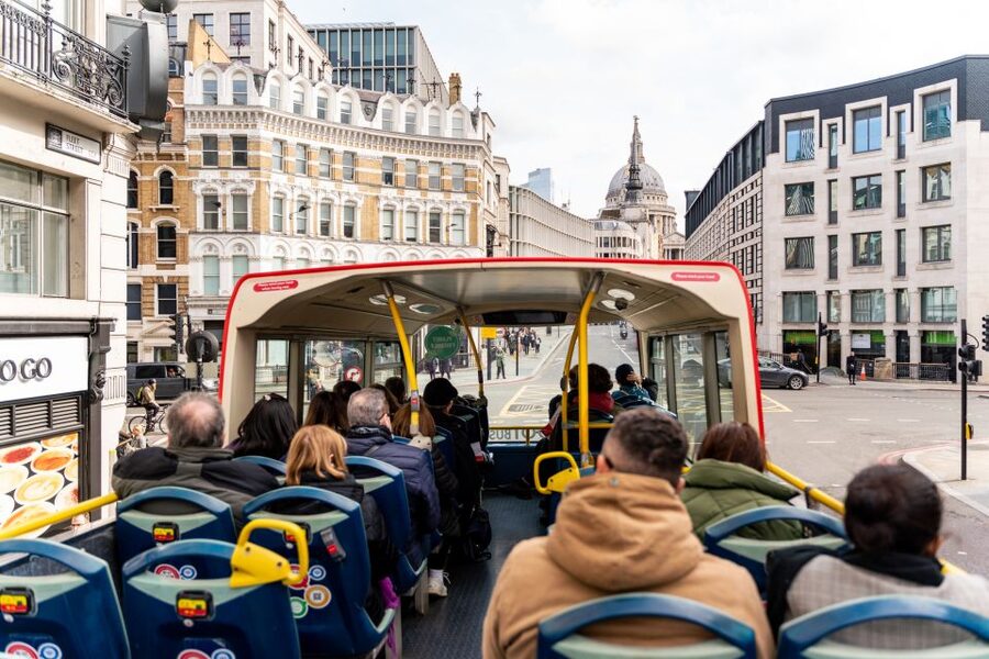 London: Tootbus Hop-on Hop-off (Optional River Cruise) - Blue Route: Tower Bridge, St Paul’s, and the east side