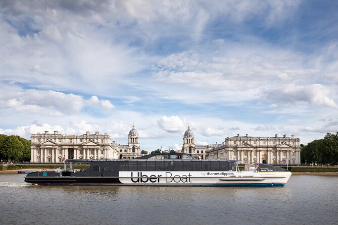 London: Uber Boat - Single Journey River Thames Cruise - Choosing your pier and direction