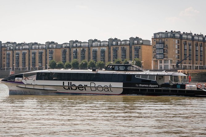 London: Uber Boat - Single Journey River Thames Cruise - Is $13.44 a good price?