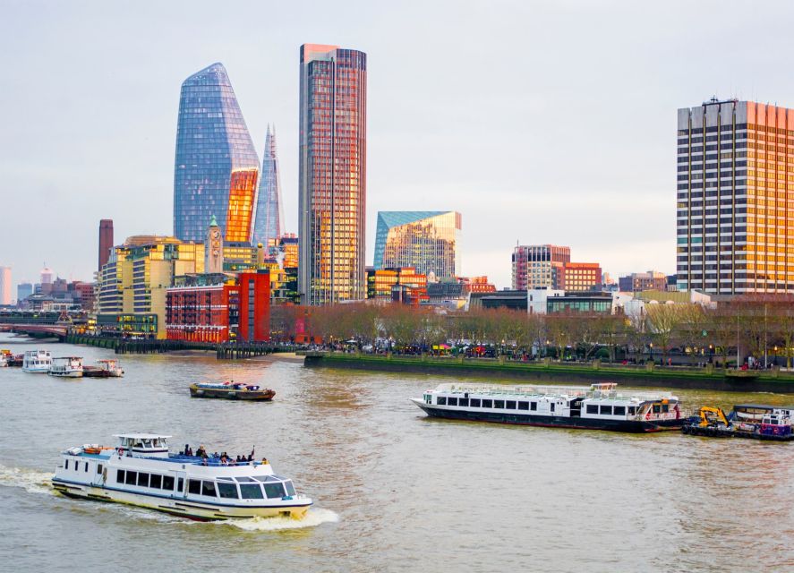 London: Westminster to Tower Bridge River Thames Cruise - Festival Pier and Bankside bring the cultural sights
