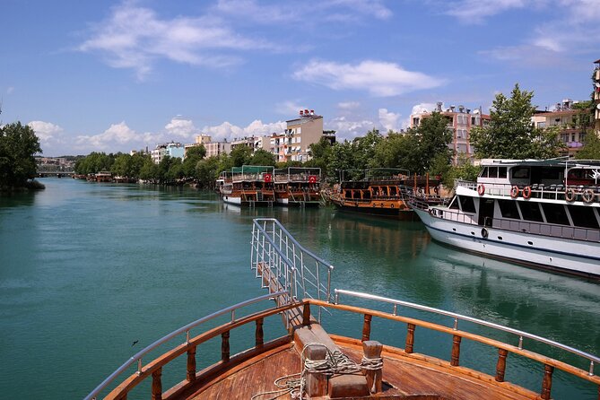 Manavgat River Cruise, Waterfalls and Market Tour from Side - Manavgat Waterfall, a short optional visit