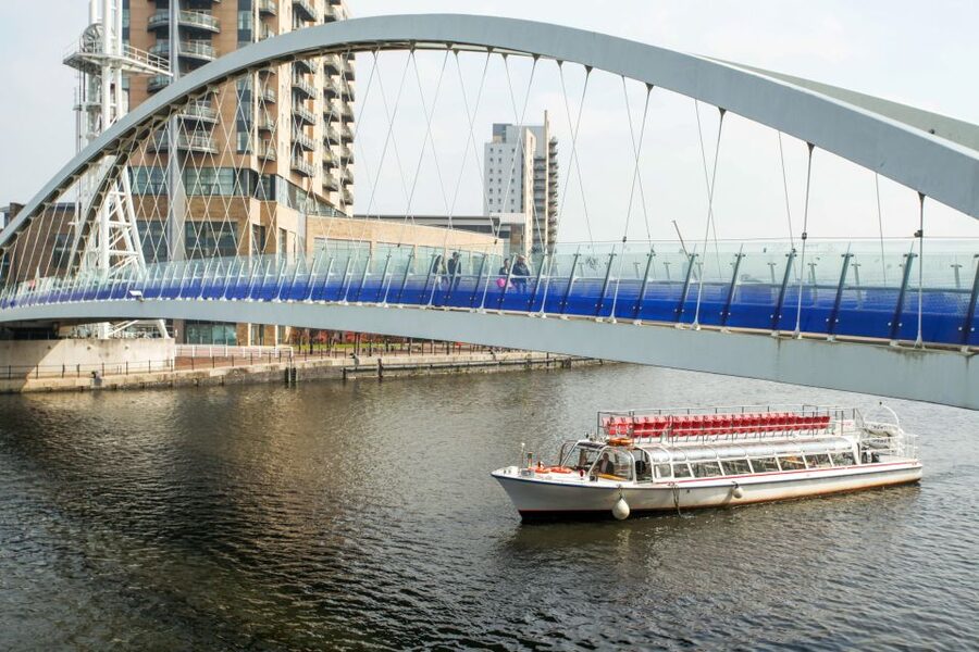 Manchester: Canal & River Cruise - Salford Quays is the right place to begin
