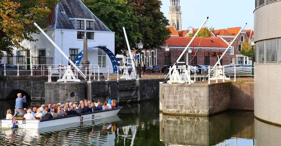 Middelburg: City Canal Cruise - Heading into Middelburg’s canals