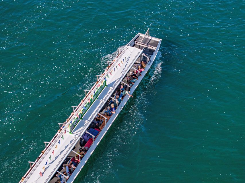 Neuhausen am Rheinfall: Rhine Falls Boat Tour - Returning upstream for the dramatic finish