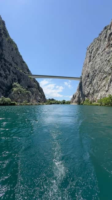 Omiš: 2-Hour Cetina River Boat Tour and Nature Park Visit - The first 40 minutes: entering the Cetina Canyon