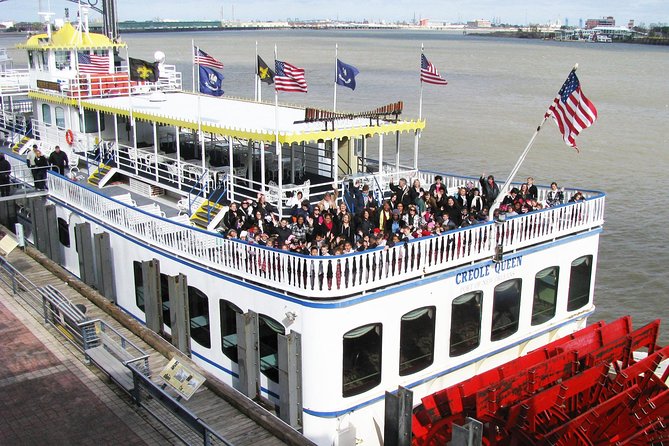Paddlewheeler Creole Queen Historic Mississippi River Cruise - The Onboard History Program