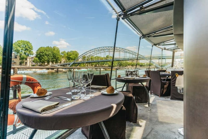 Paris: 2-Hour River Seine Lunch Cruise with 3-course-menu - The Seine route, landmark by landmark