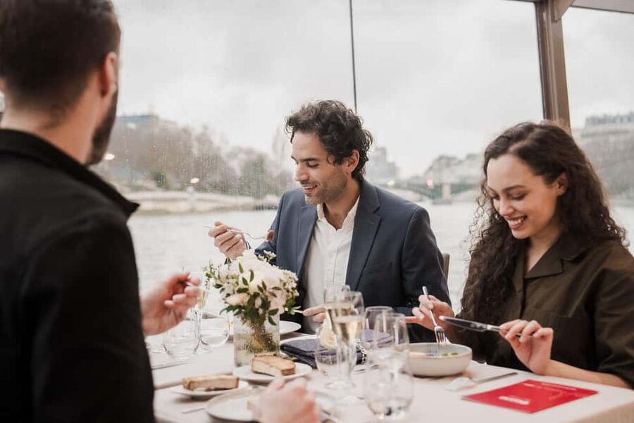 Paris: 4-Course Dinner Cruise on Seine River with Live Music - Dinner, drinks, and the final return to the pier