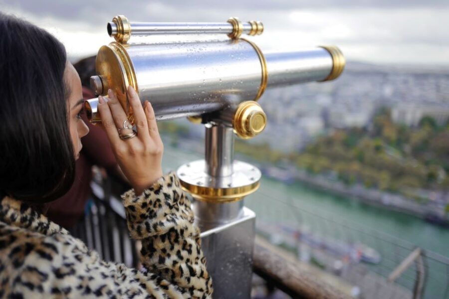 Paris: Eiffel Tower Summit Floor Ticket & Seine River Cruise - The summit view from the Eiffel Tower