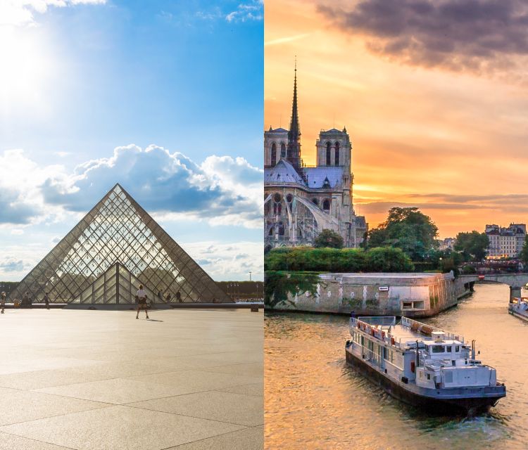 Paris: Louvre Reserved Ticket and River Cruise Combo - What the price really buys you
