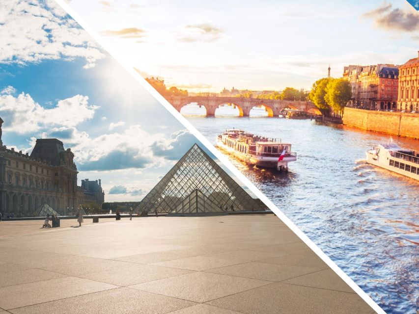 Paris: Louvre Reserved Ticket and River Cruise Combo - Using your flexible Seine cruise ticket