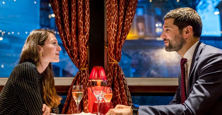 Paris: Seine River Cruise with 3-Course Dinner & Live Music - The three-course meal and included drinks