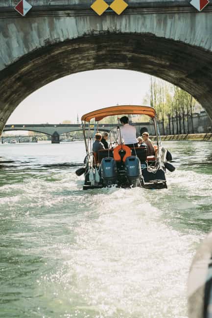 Paris: Seine River Private Cruise - The Eiffel Tower from the water