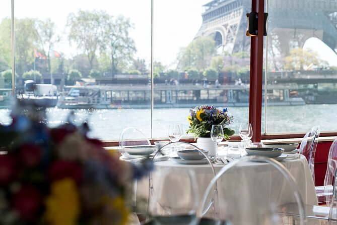 Paris Theo Boat Seine River Italian Trattoria Style Dinner Cruise - Alma Bridge, the Zouave, and the Bateaux Mouches