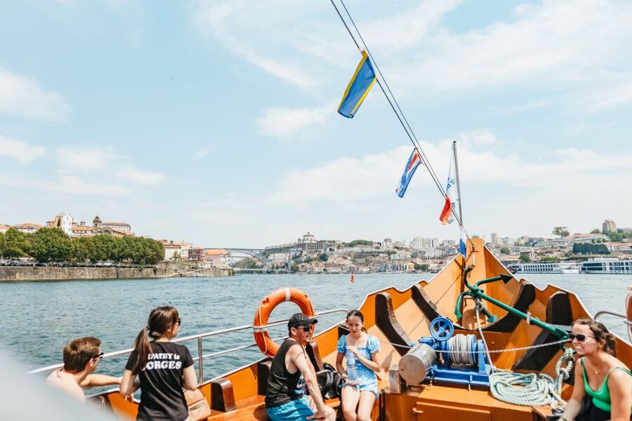 Porto: 6 Bridges Douro River Cruise - Sailing on a former Port wine transport boat