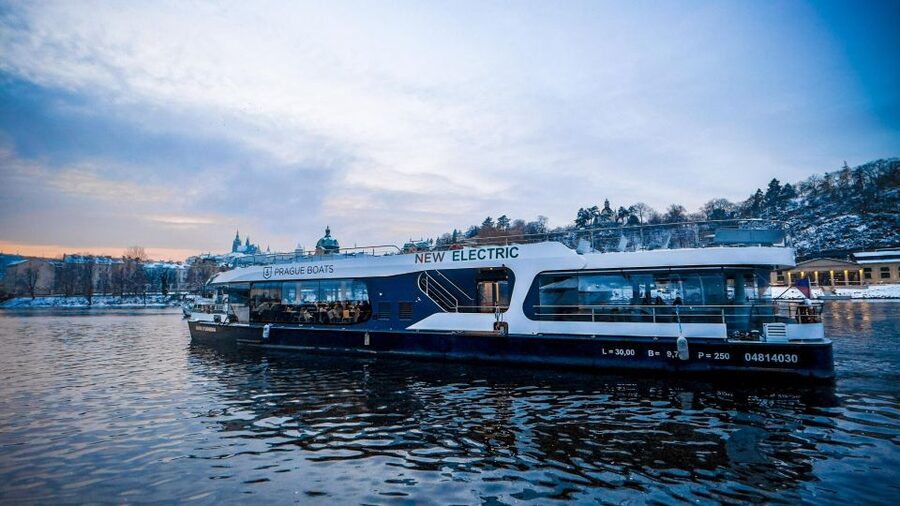 Prague: Vltava River Sightseeing Cruise - Charles Bridge from the Vltava