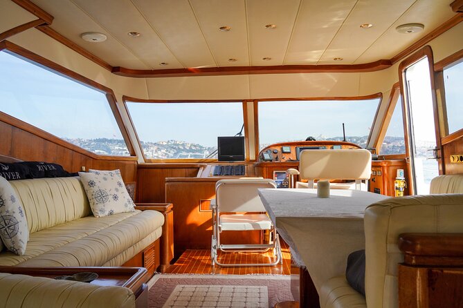 Private Yacht Cruise on Bosphorus - Returning toward Galata and the modern waterfront