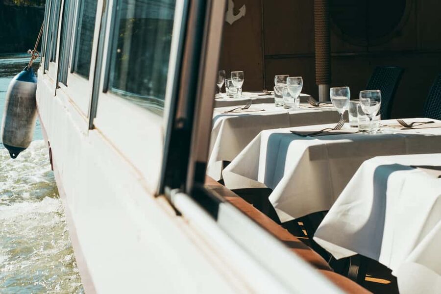 Rome: River Boat Tour with Aperitif - The route from Castel Sant’Angelo toward Isola Tiberina