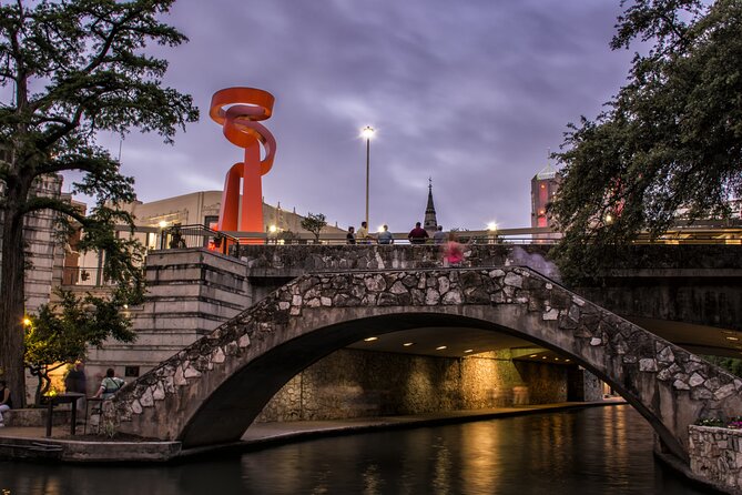 San Antonio Premium Night Driving Tour with Riverwalk Boat Cruise - Walking, waiting, and the pace of the evening