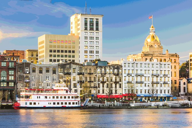 Savannah Land & Sea Combo: City Sightseeing Trolley Tour with Riverboat Cruise - What the Savannah Riverboat adds