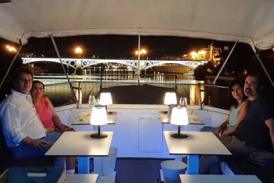 Cruise along the Guadalquivir River with appetizer