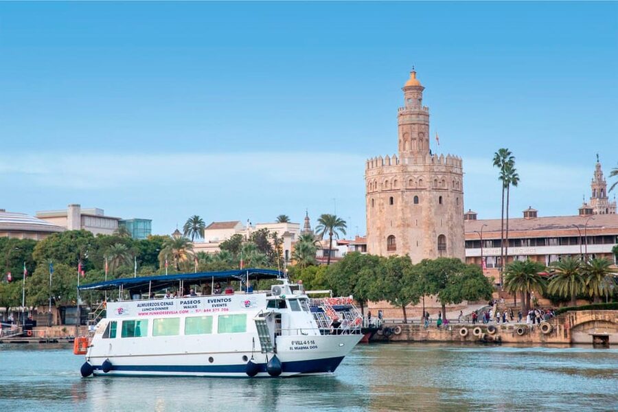 Seville: Guadalquivir Boat Tour with Optional Lunch/Dinner - Finding Muelle de Nueva York without wandering