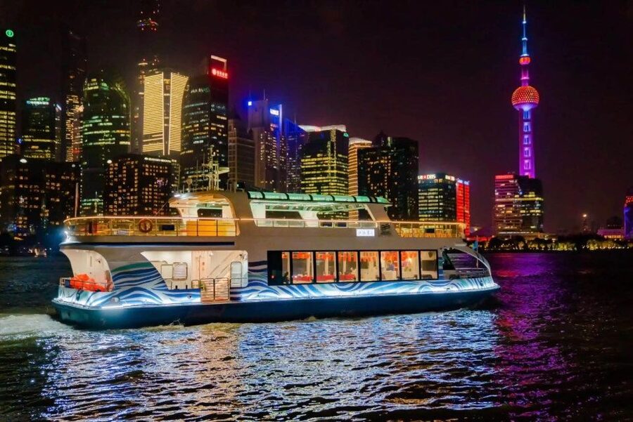 Shanghai: Night River Cruise Tour with Xinjiang Style Dining - Key things to know before you book