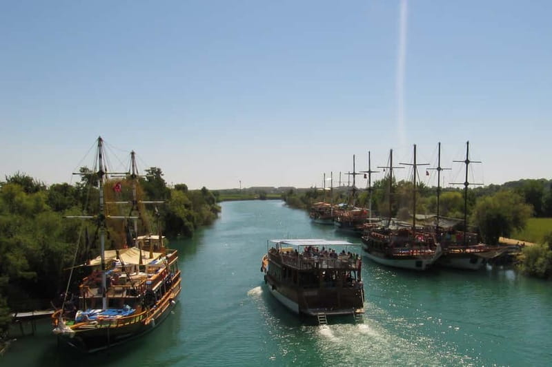 Side: Manavgat River Boat Trip & Grand Market w/ Lunch - Manavgat Grand Bazaar and the Blue Mosque
