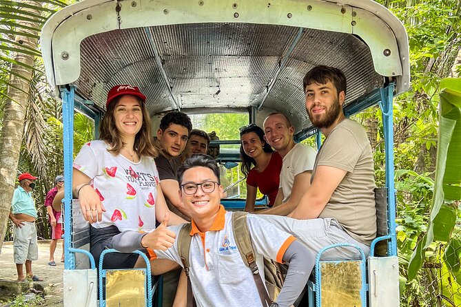Small-Group Mekong Delta Day Trip: Boat Ride, Cottages & Pagoda - Cycling or resting in a Mekong garden