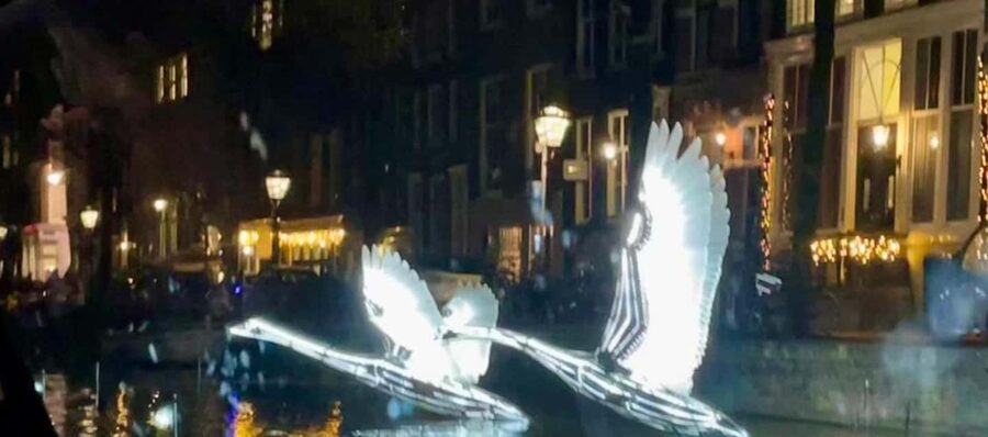 Smoke & Boat Amsterdam - The Official 420 Canal Cruise - Boarding at Leidsekade 98 near The Bulldog Palace