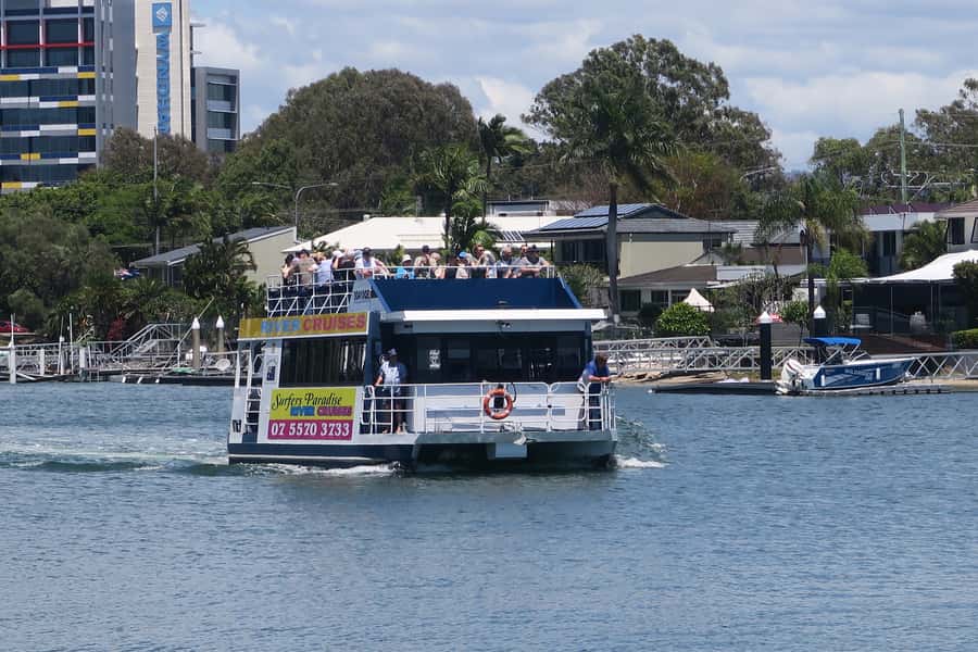 Surfers Paradise: Sightseeing Morning River and Canal Cruise - Meeting at the river end of Cavill Avenue