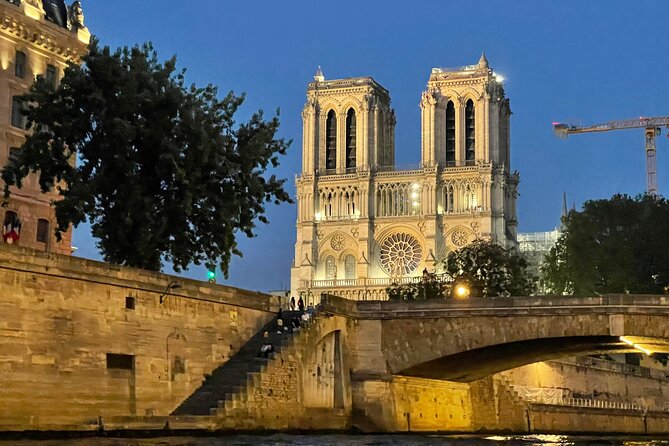 Top Private Cruises in Paris with French Champagne and surprises - Notre-Dame from the Seine