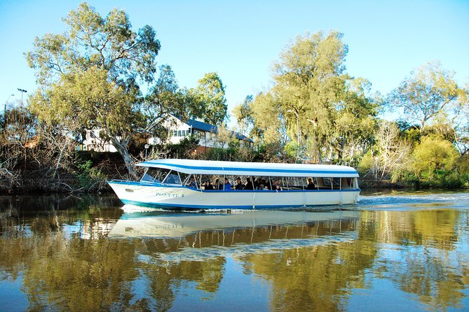 Torrens River Cruise in Adelaide - Casino views and the trail toward Henley Beach