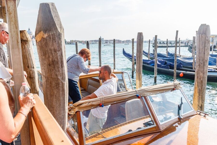 Venice: Grand Canal Private Boat Trip - Seating, weather, and comfort