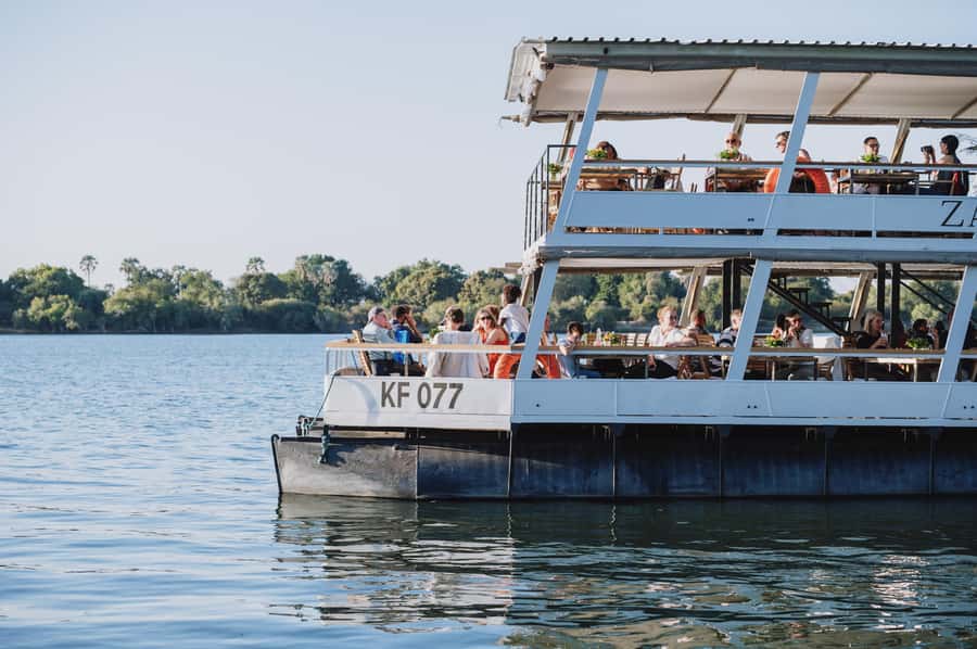 Victoria Falls: Dinner Cruise on the Zambezi River - A serious dinner, not just boat food