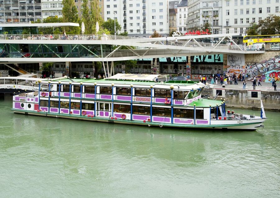 Vienna: 3.5-Hour Grand Danube River Cruise - The first lock and the long, leisurely pace