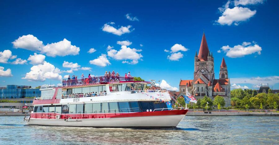 Vienna: Danube River Cruise w/ optional Viennese Specialties - Food on board: a worthwhile option, with limits