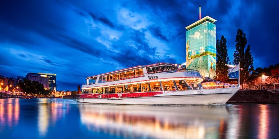 Vienna: Evening Cruise Along The Danube - Setting off through Vienna’s canal
